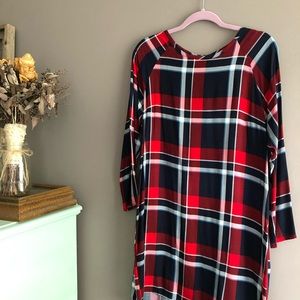 Urban Outfitters Native Youth Red Plaid dress